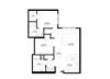 2 Bedroom Floor Plan